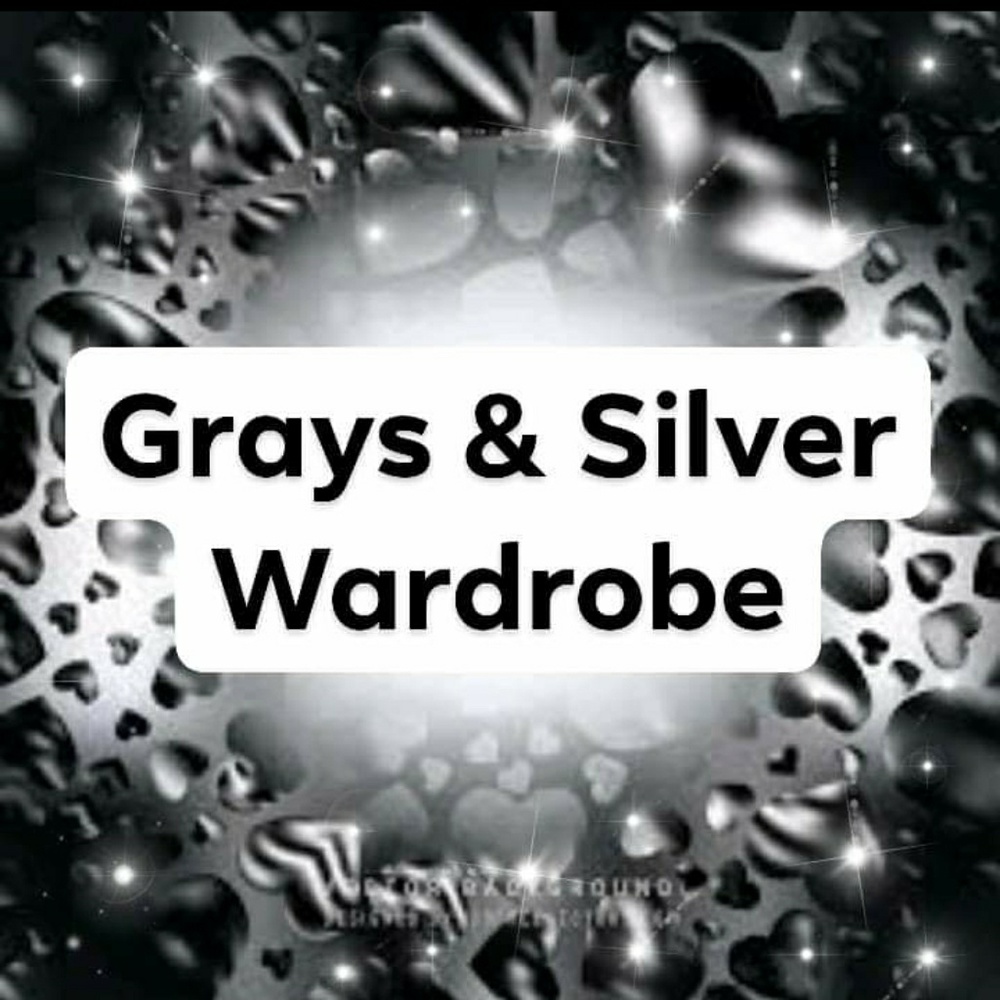 🎤 Silver & Gray Wardrobe